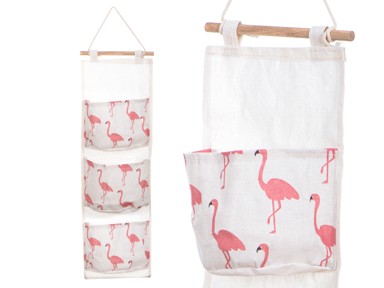 Viseća mreža za spremanje igračaka Flamingo