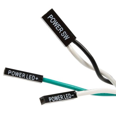 IMPACTICS Gumb 19 mm, IP67, bijela LED, srebrni