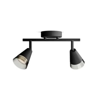 Reflektor, Cleft, 2x5W, HV, GU10, crna