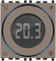VIMAR Pametni sobni termostat 02973, Wi-Fi, Bluetooth, okretni gumb