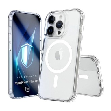 3MK Armor MagCase, iPhone 14 Pro Max, prozirno