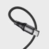 HOCO Kabel tipa C na tip C, 100 W, 2 m, crni