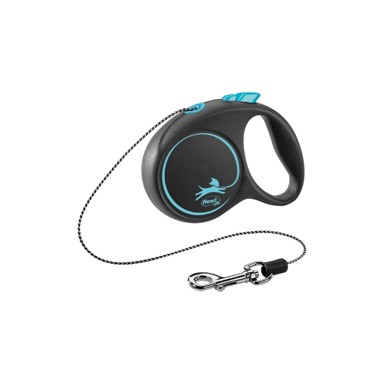 FLEXI Black Design XS uže 3 m plava
