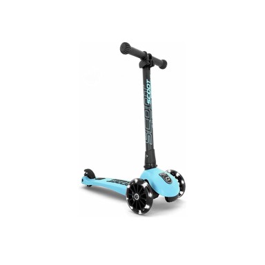 SCOOT&RIDE Romobil Highwaykick 3 LED, borovnica plavi
