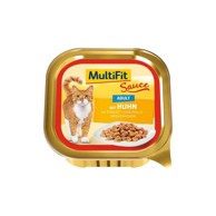 MULTIFIT Cat Adult Ragu piletina 100 g ALU-pak