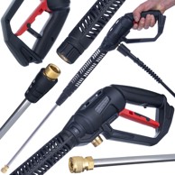 ROSFIX Pištolj za visokotlačno pranje Pro Clean Gun PCG1, M22x1,5, kompatibilan s Kärcher, Bosch i Stihl, 4000 PSI