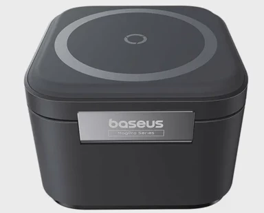 BASEUS Bežični punjač MagPro 2u1, 25W, crni (P10264100121-00)