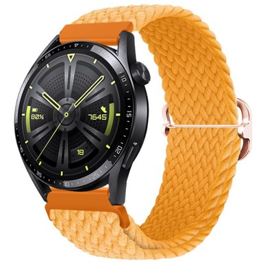 B-STRAP Elastic Nylon remen za Huawei Watch GT2 42mm, orange