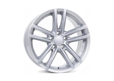 RIAL Aluminijska felga 8,5x18x5/120 et50 (65,1) x10 ece srebrna