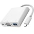 QOLTEC hub USB-C 3.1 3-u-1 s USB 3.0, VGA i USB-C PD 92 W