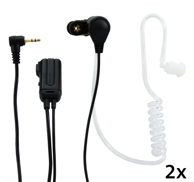 ALECTO Duo walkie talkie headset 2er-Pack
