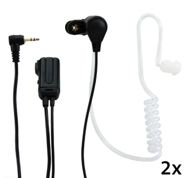 ALECTO Duo walkie talkie headset 2er-Pack