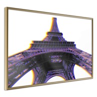 Poster Symbol of Paris (Purple) 45x30