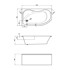 AQUAART Kada akrilna Elegant 150L/O 1500x900x585 cm