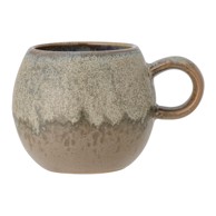 BLOOMINGVILLE Smeđa šalica od kamenine 250 ml Paula