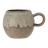 BLOOMINGVILLE Smeđa šalica od kamenine 250 ml Paula 