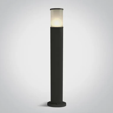 Stajaća svjetiljka, 1xE27, 20W, PLC, 230V, H750 mm, IP54, DM67102/B, crna