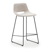 KAVE HOME Bež barska stolica (visine sjedala 65 cm) Zahara 