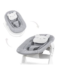 HAUCK Ležaljka Alpha 2u1, siva