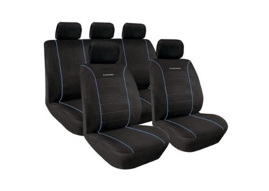 LAMPA Presvlake sjedala elegance set, crna