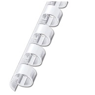 GBC Plastična spirala za uvez, 22 mm, 100 komada, bijela, 4028612
