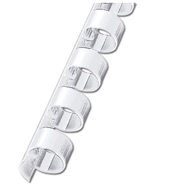 GBC Plastična spirala za uvez, 22 mm, 100 komada, bijela, 4028612