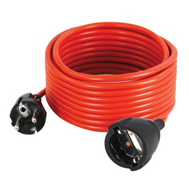 COMMEL Produžni kabel s utikačem i natikačem 25m 3x1,5mm