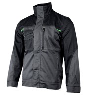 LACUNA Radna jakna NORTH TECH sivo zelena, veličina XXL