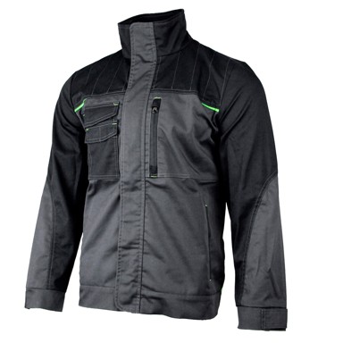 LACUNA Radna jakna NORTH TECH sivo zelena, veličina XXL