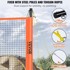 VEVOR Set za odbojku i badminton JH-301, 9700 x 32 x 2450 mm