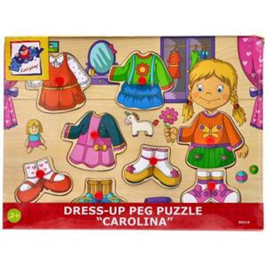 Drvene puzzle, odjeća Carolina