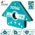 TOTAL Magnetni držač za zavarivanje One-Stop Tools set, crveni
