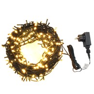 Dekoracija LED traka 600 LED 60 m IP44, bijela