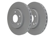 ATE Disk ploča Mercedes Benz 24.0125-0110.1, prednja, C180 W202/W210 95 -, d288/25
