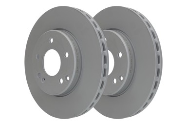 ATE Disk ploča Mercedes Benz 24.0125-0110.1, prednja, C180 W202/W210 95 -, d288/25