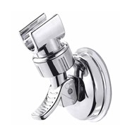 APTEL Univerzalni zidni držač za ručku tuša, s usisnim nastavkom, krom