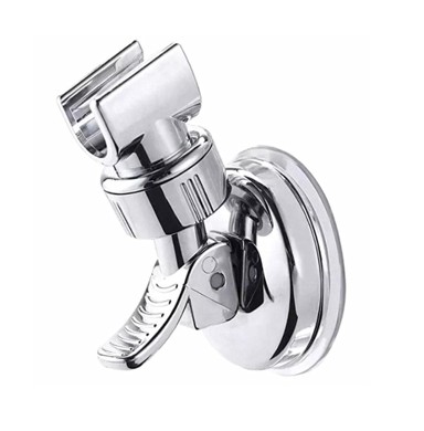 APTEL Univerzalni zidni držač za ručku tuša, s usisnim nastavkom, krom