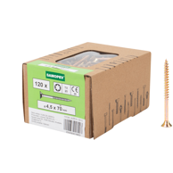 SAMOPEV Vijak za drvo TX 4,5 x 70 120/1, srebrna