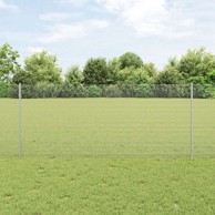 Set za vrtne ograde 2 kom pocinčani čelik 10 x 1 m, izdržljiva