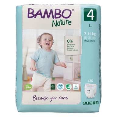 BAMBO NATURE Pelene Nature Pants Maxi, 7-14 kg