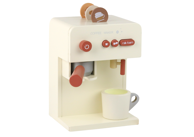 Drveni aparat za kavu s šalicom