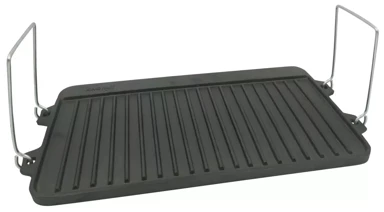 KINGHOFF Grill ploča, 44 x 24 x 2 cm, lijevano željezo