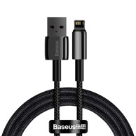 BASEUS USB kabel na iPhone, 2.4 A, 2 m, crni 