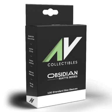 AV COLLECTIBLES Zaštitne navlake Obsidian Matte Series, Tea Green