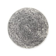HANSE HOME Sivi/krem okrugli tepih ø 120 cm Gloria Cavallo