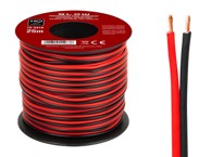 BLOW Zvučnički kabel 2 x 0,35 mm 25 m, crno-crveni