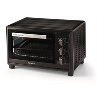 ARIETE Mini pećnica 00C098121AR0, 20 L, 1380 W, s roštiljem, crno-srebrna