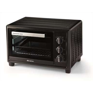 ARIETE Mini pećnica 00C098121AR0, 20 L, 1380 W, s roštiljem, crno-srebrna