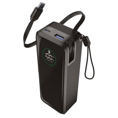 CELLULARLINE Prijenosna baterija Roller, 20.000 mAh, 65W