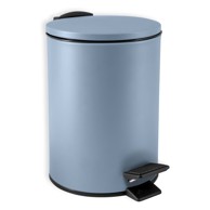 SPIRELLA Svijetlo plava željezna kanta za smeće s pedalom 3 l Adelar